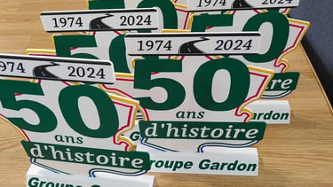 trophées d'entreprise en impression 3d