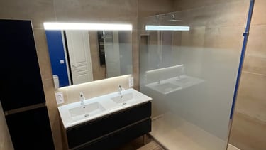 Installation salle de bain