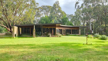 Beautiful home in park like garden