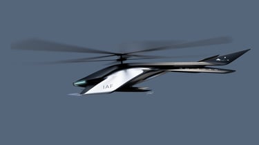 futuristic helicopter drone concept inspired by hummingbird, biomimicry, aviation design, VTOL