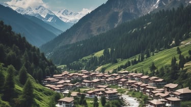 Pilgrims gathered along the ghats of Varanasi at sunrise