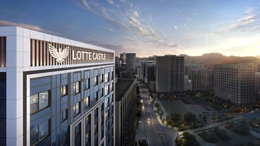 롯데캐슬 커튼월 특화설계