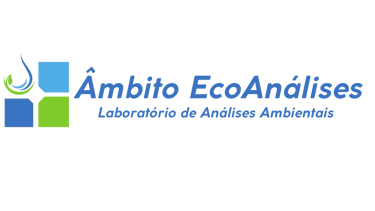 Logo da Âmbito EcoAnálises laboratório de análises ambientais.