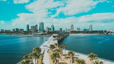 Tampa Riverwalk waterfront