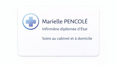 Infirmier diplômé d’État exerçant au cabinet infirmier de La Grande Motte