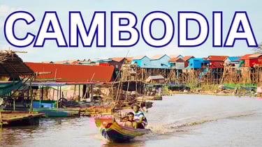 Cambodia river view - international travel