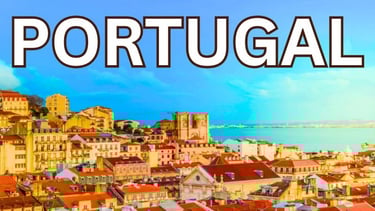 Portugal city view - retire overseas
