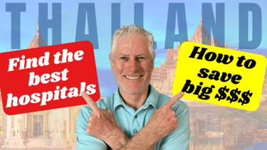 Randy gives information about how to find the best hospitals in Thailand at the lowest cost.