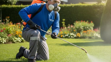 controle de pragas em jardim