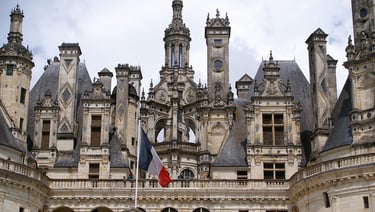 Chateau de Chambord architectural details