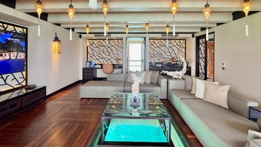 Ayada Maldives royal residence living room