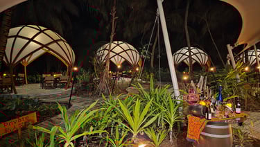 Niyama Maldives tribal restaurant