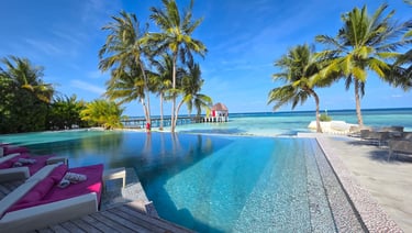 Ozen Life Maadhoo Maldives main pool