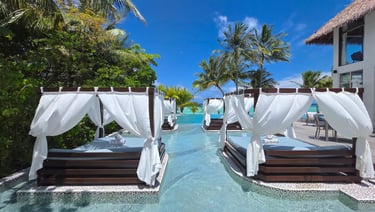 Ozen Life Maadhoo Maldives main pool
