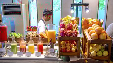 Ozen Life Maadhoo Maldives buffet breakfast