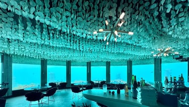 Niyama Maldives subsix underwater restaurant