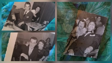 I miei genitori ai Veglioni anni '50 al Cassero di Castel San Pietro Terme.