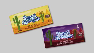 Sierra Chocolada chocolate bars