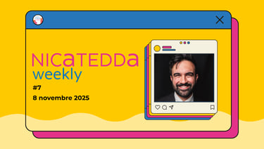 copertina newsletter settimanale di alex borsci consigliere comunale a monteparano nicatedda weekly con Mamdani