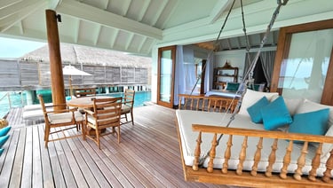 Anantara Kihavah Maldives overwater villa