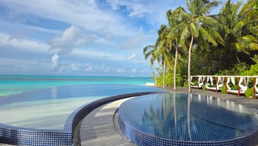 Niyama Maldives play island pool
