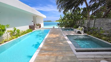 Ozen Life Maadhoo Maldives gym pool