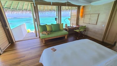 Six Senses Laamu Maldives laamu water villa
