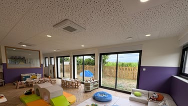 Salle d'éveil et de motricité - Le Village Enfantin
