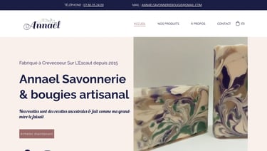 Annael Savonnerie bougie