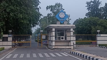 An image showing entrance of ICAR National Dairy Research Institute in Karnal