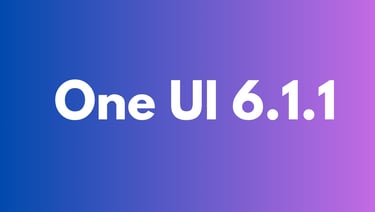 oneui 6.1.1 naujienos