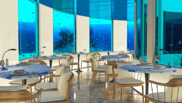 only blu underwater restaurant
