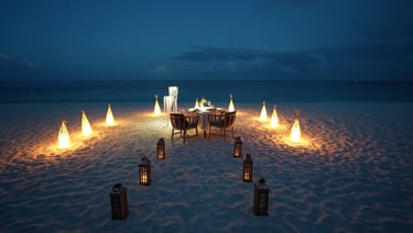 kudadoo maldives private beach dinner