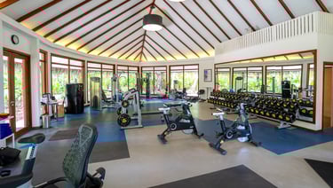 Niyama Maldives indoor gym