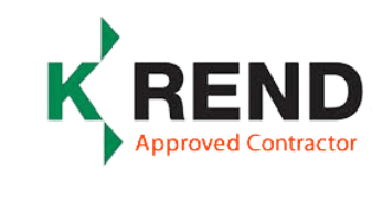 K Rend specialists approved contractor logo