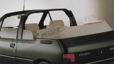 Brochure Peugeot 205 Roland Garros Cabriolet Pays-Bas