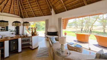 Solio Lodge Kenya suite living