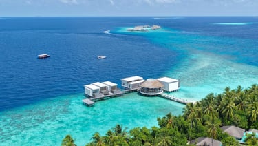 Raffles Maldives overwater spa