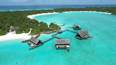 One & Only Reethi Rah Maldives overwater villas