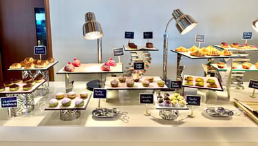 Huvefen Fushi Maldives buffet breakfast