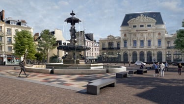 Gîtes de la Cour d'Etienville - Théâtre et rues piétonnes Cherbourg en Cotentin