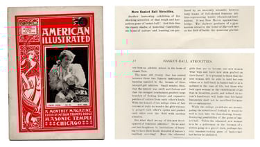 Women's sports history basketball suffrage womens rights sports