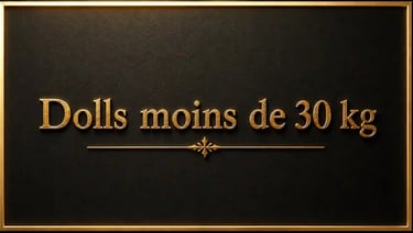 poupée adulte moins 30kg DDF