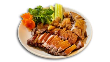 Giò heo muối chiên giòn