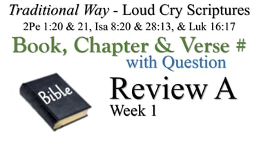 A Review BCV with Question