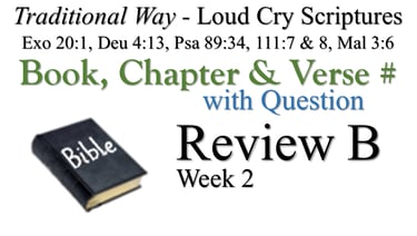 B Review BCV wQ