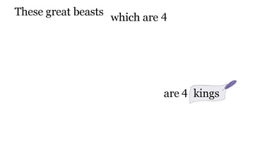 These great beasts, which are 4, are 4 kings...