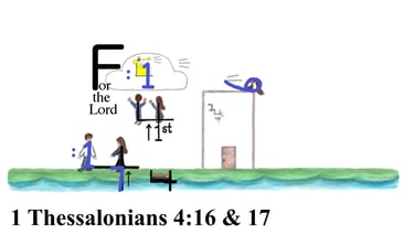 1 Thessalonians 4:16 & 17