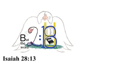 Isaiah 28:13