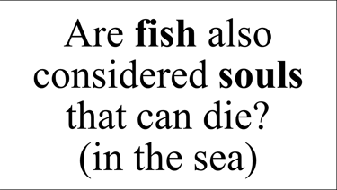 Revelation 16:3 Say question